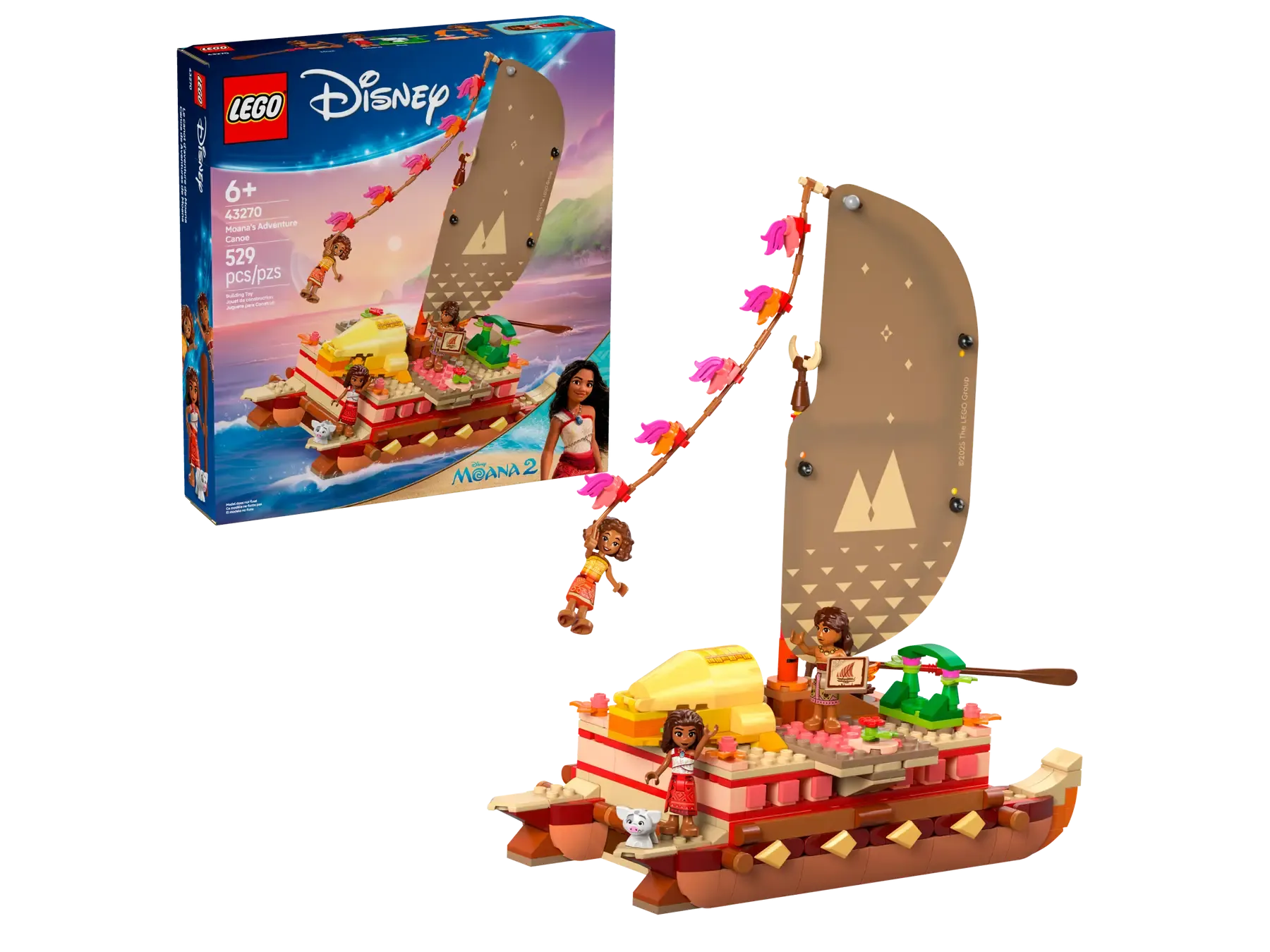 Lego Moana's Adventure Canoe (43270)