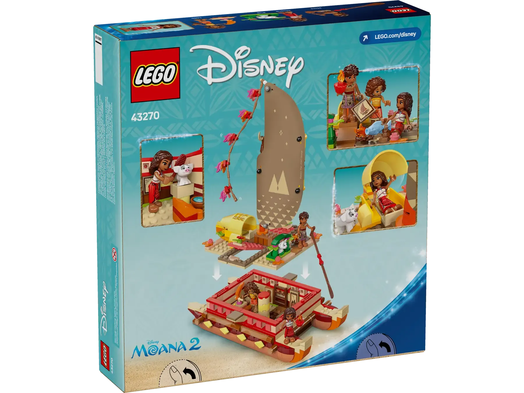 Lego Moana's Adventure Canoe (43270)