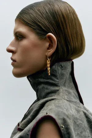 Lustre Earring 16 18K Yellow Gold