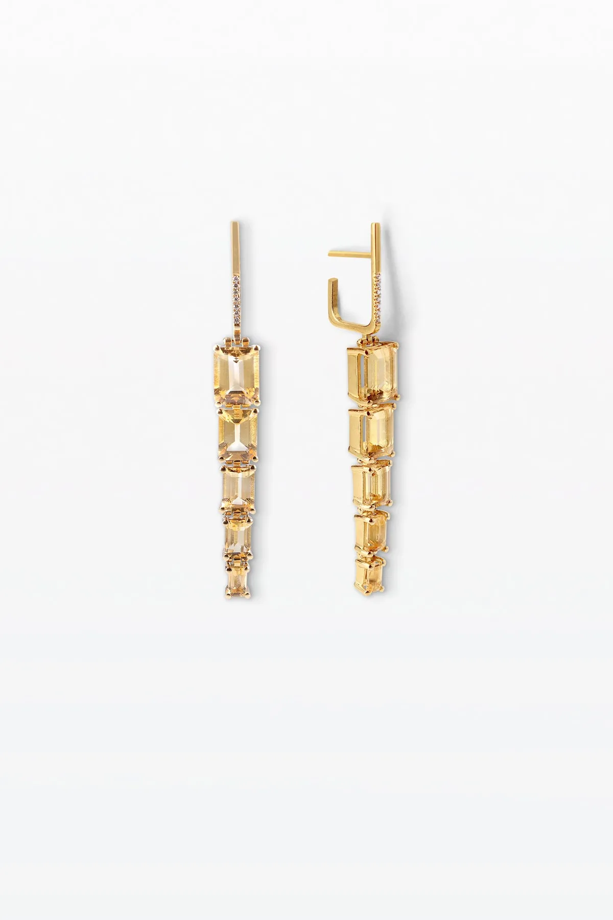 Lustre Earring 16 18K Yellow Gold