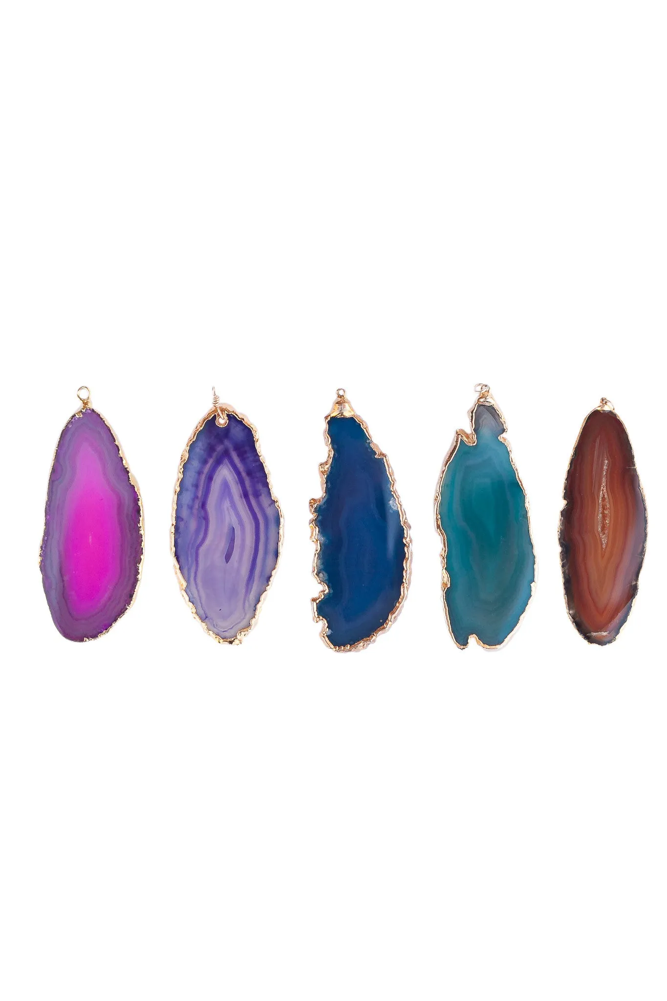 Malibu Agate Leather Cuff- SOLD OUT