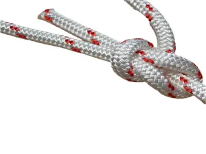 Marine Rope - White with Red Flecks - 14mm*