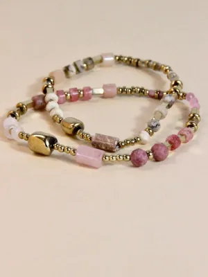 Meadow bracelet - natural pearl beach jewelry