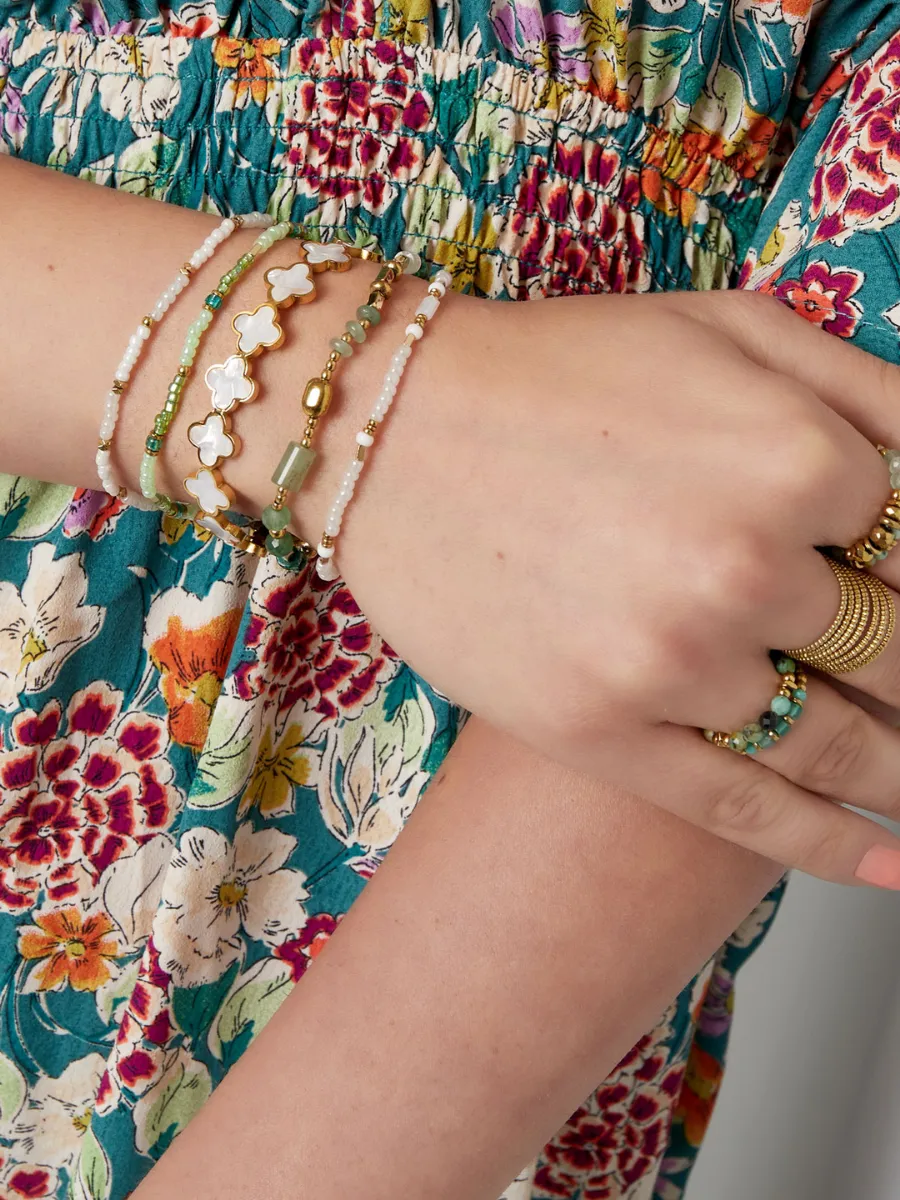 Meadow bracelet - natural pearl beach jewelry