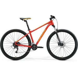 Merida Big Nine 60 2X Hardtail Mountain Bike Race Red/Orange