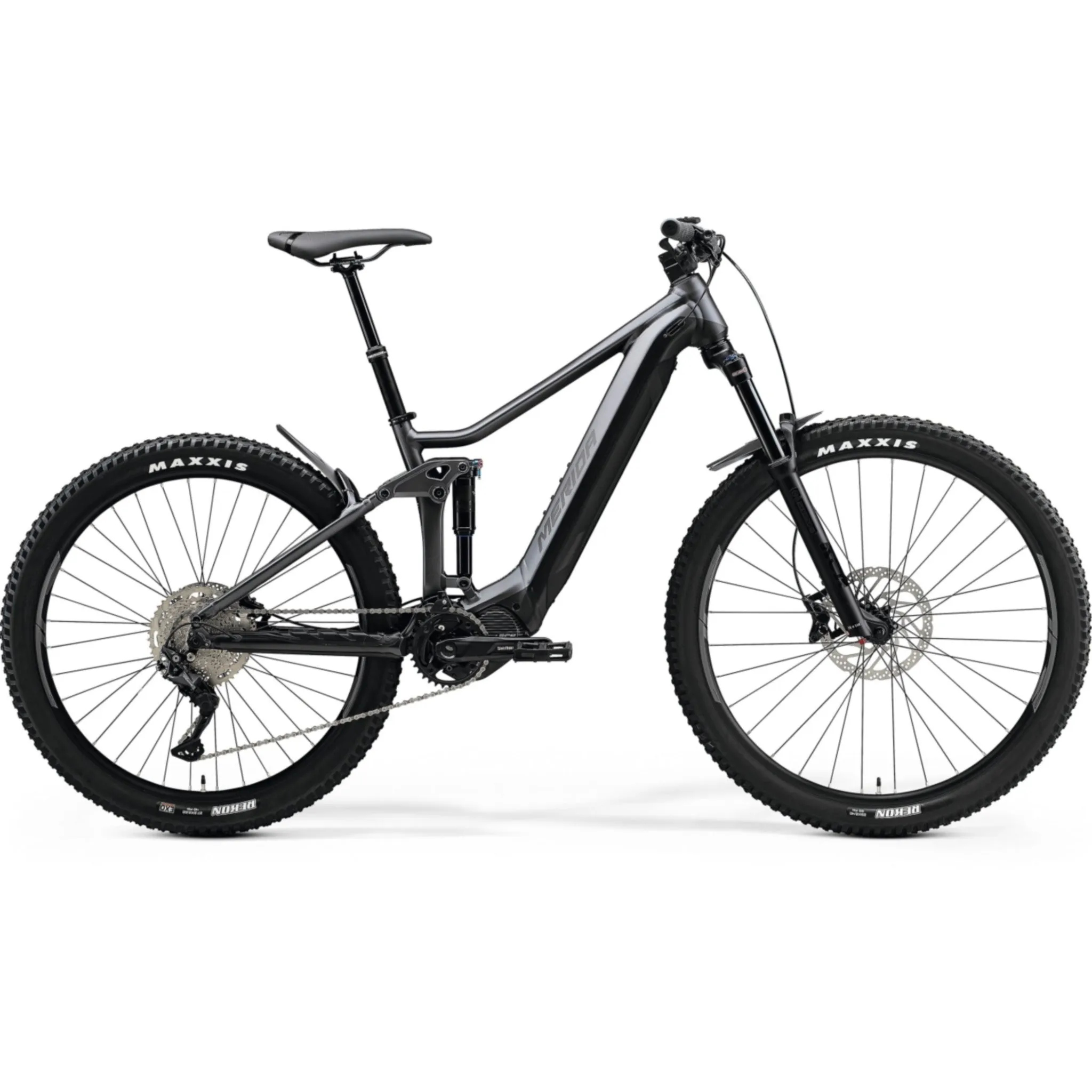Merida eOne Forty 400 Enduro Electric Bike 630Wh Battery (SM/504Wh) Dark Silver/Black