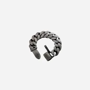 Metal Punk Wide Cuban Link Bracelet