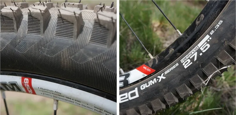 Michelin Wild Rock'R2 Folding Tyre 27.5x2.35 Gum-X