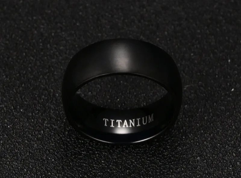 Midnight 100% Titanium Ring