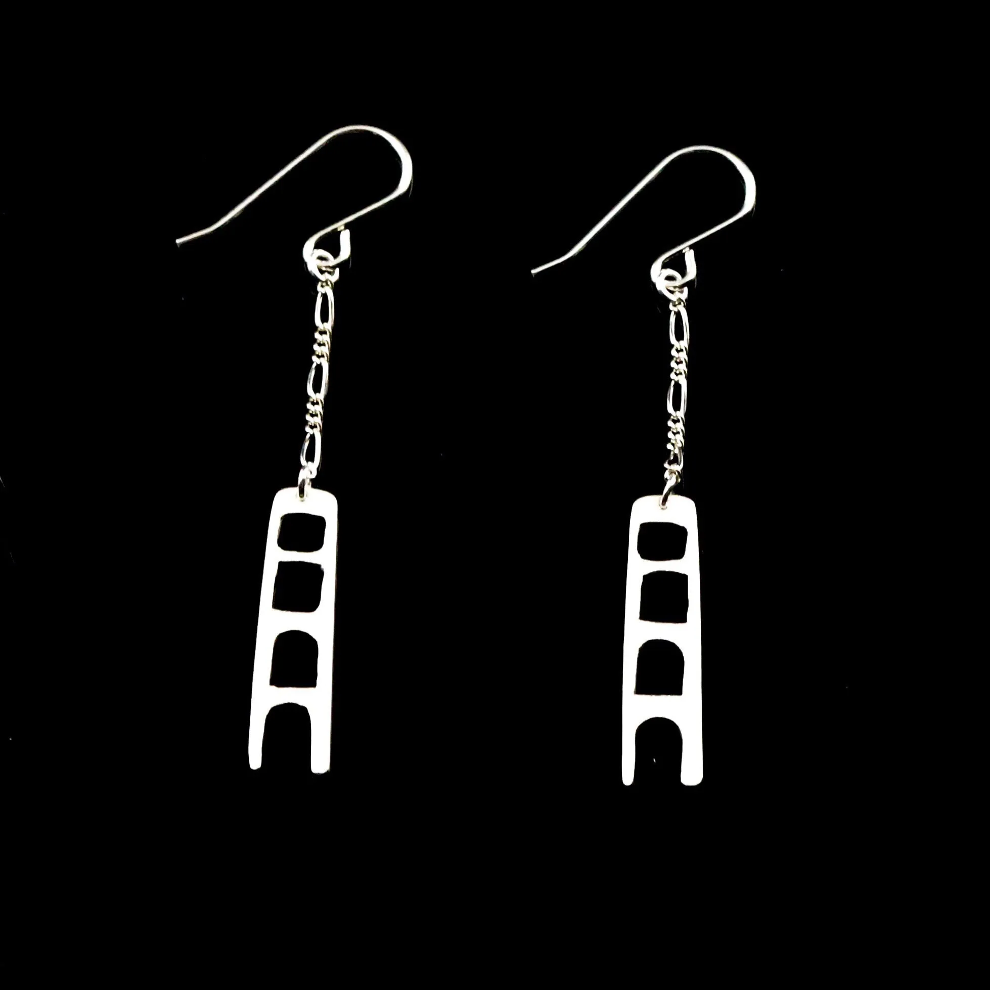 Mini Golden Gate Earrings