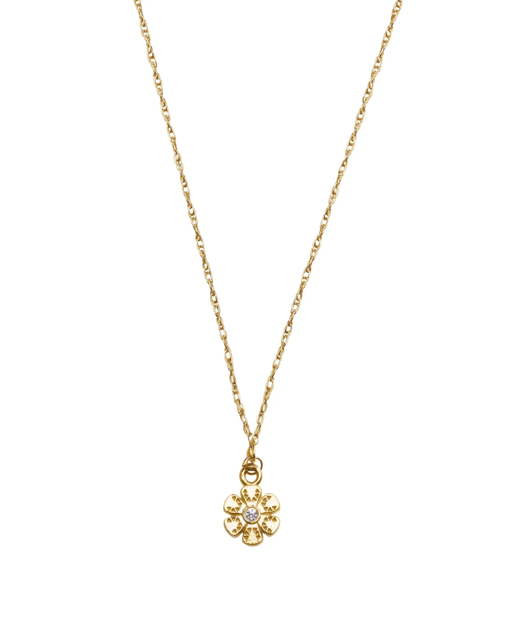 Mini Sunflower Necklace