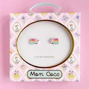 Mon Coco | Clip on Earrings - Shooting Star