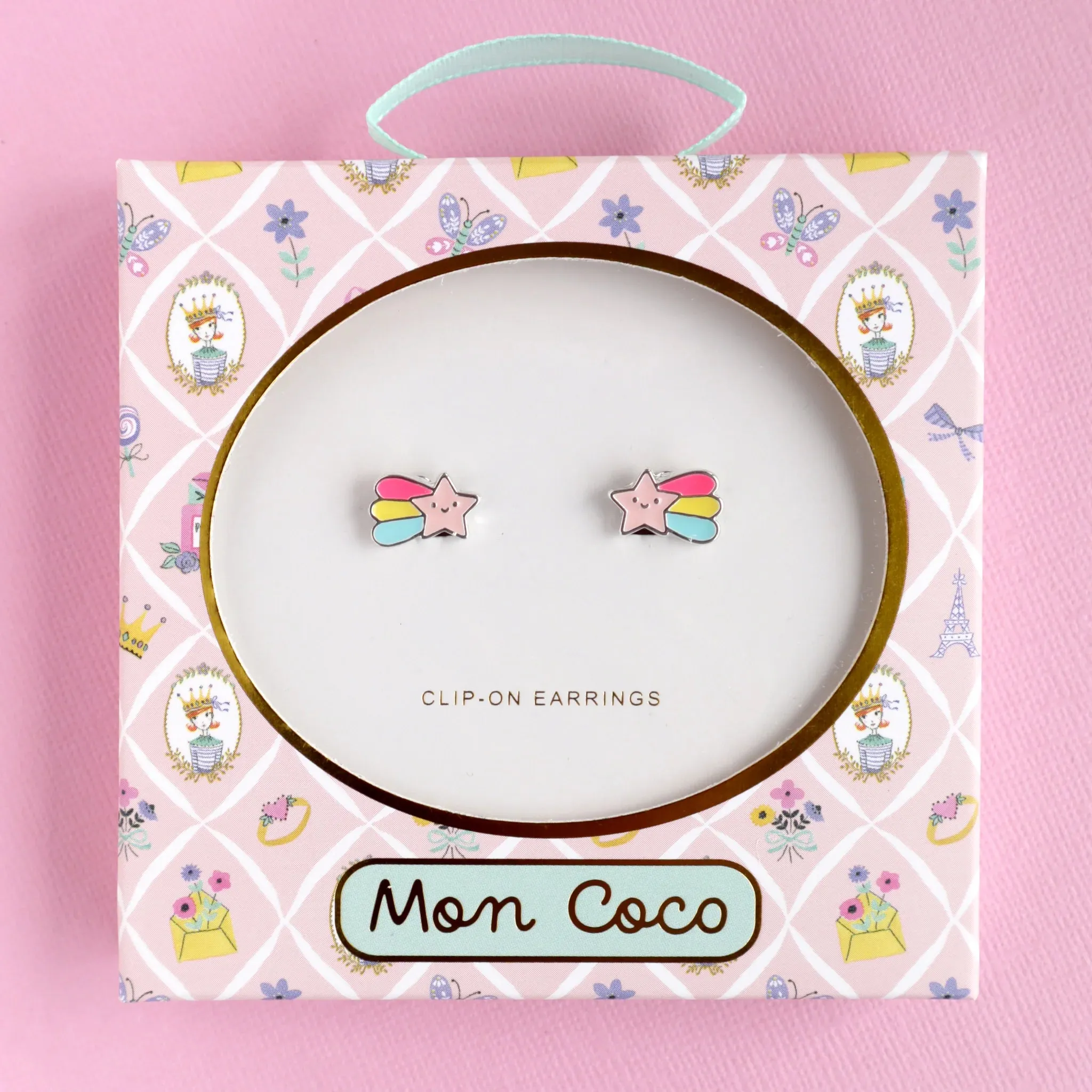 Mon Coco | Clip on Earrings - Shooting Star