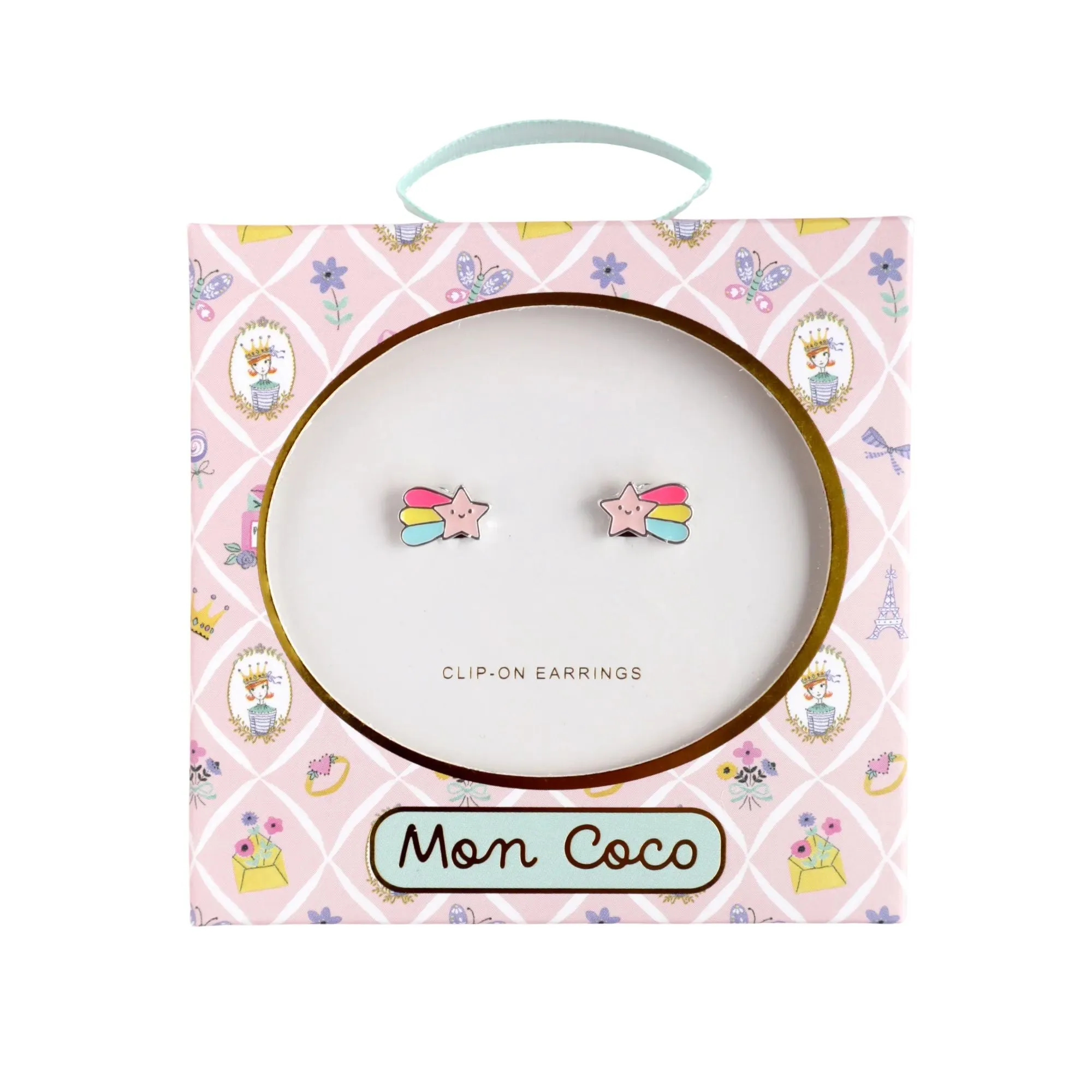 Mon Coco - Clip-on Earrings - Star