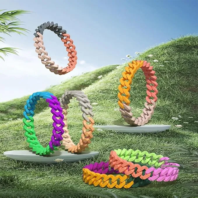 Mosquito Bracelets, 23 Pack DEET-Free Insect & Bug Repellent Bands for Adults and Kids, Individually Wrapped Wristbands