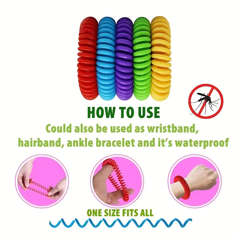 Mosquito Repellent Bracelet Essential Oil Anti Mosquito Spring Bracelet