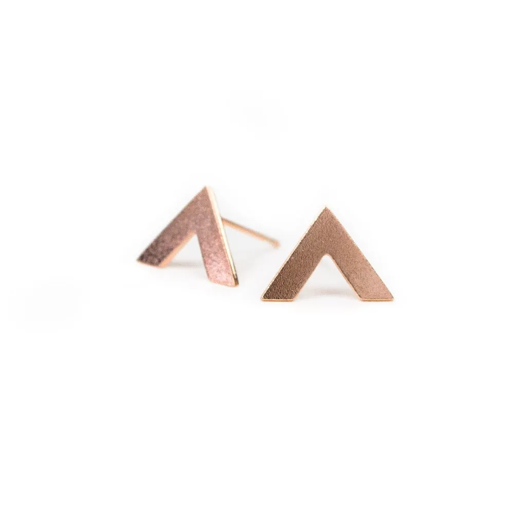 Mountain Symbol Earrings