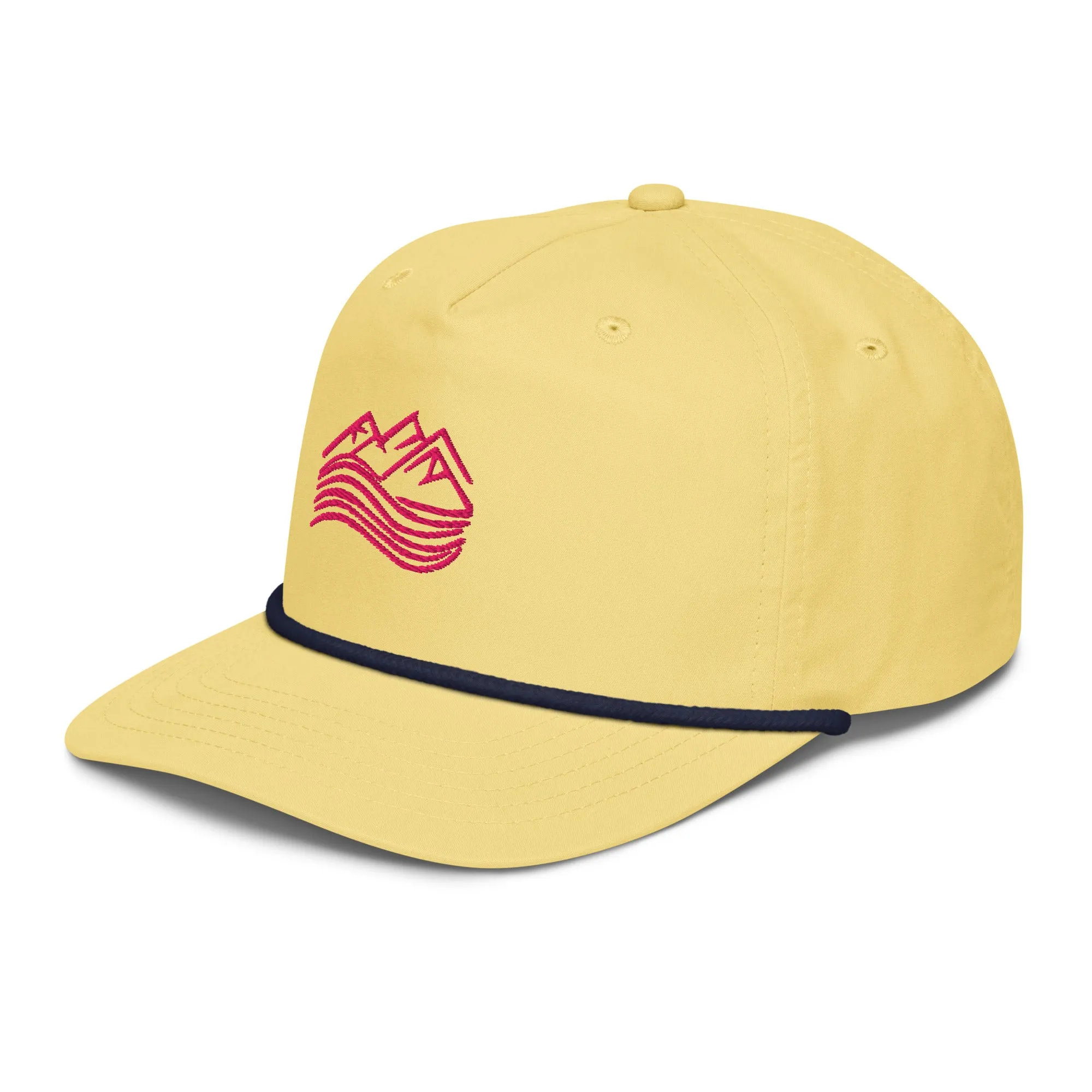 Mountains & Waves Rope Hat – Adventure in Style
