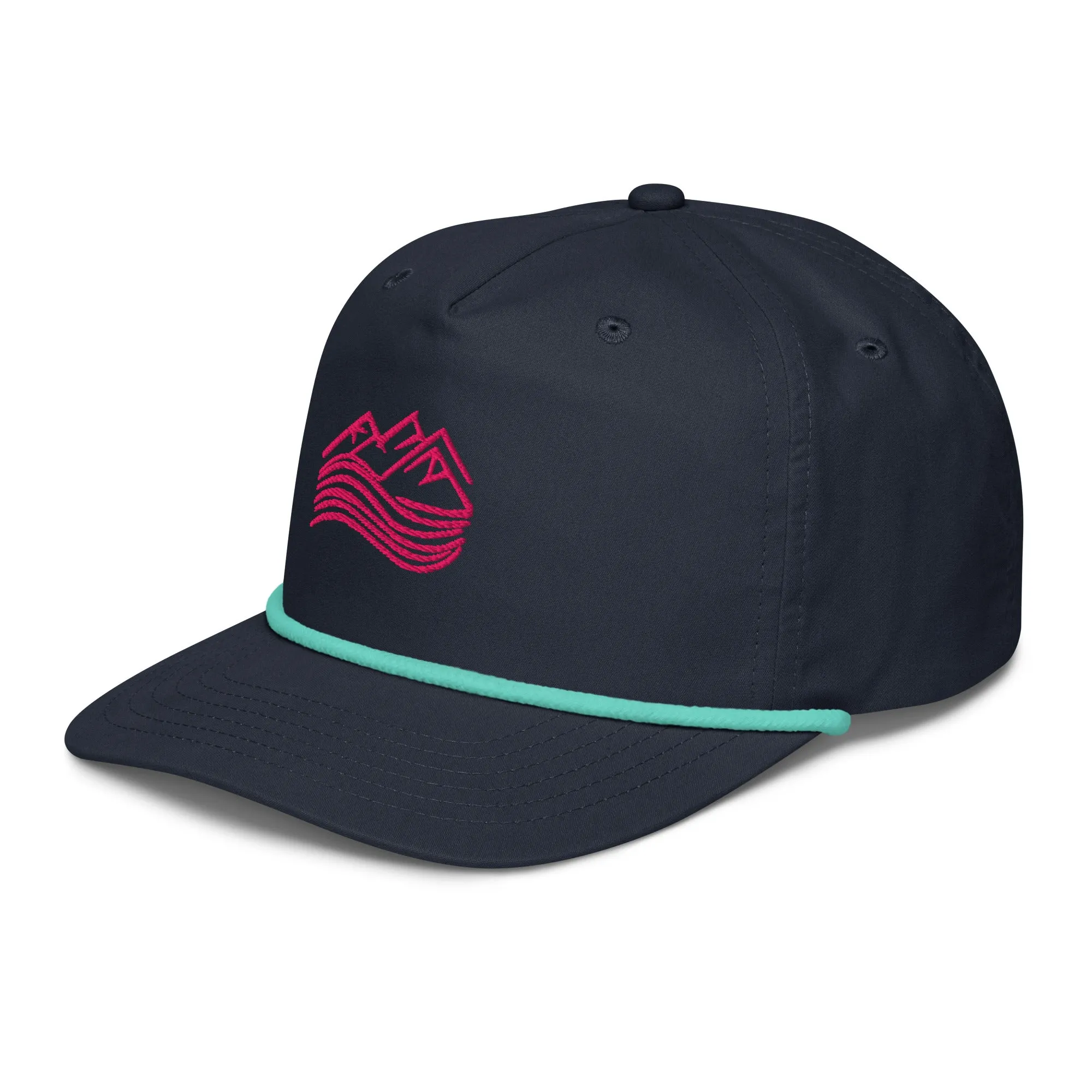 Mountains & Waves Rope Hat – Adventure in Style