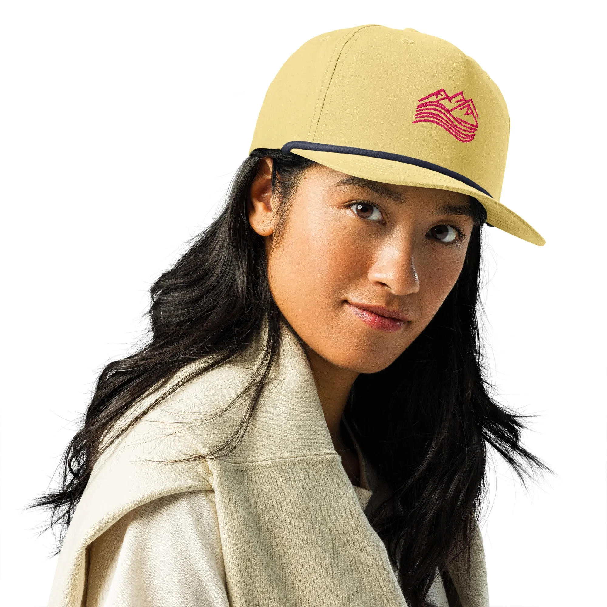 Mountains & Waves Rope Hat – Adventure in Style