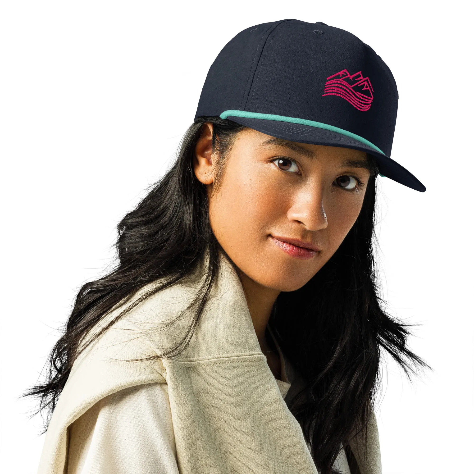 Mountains & Waves Rope Hat – Adventure in Style
