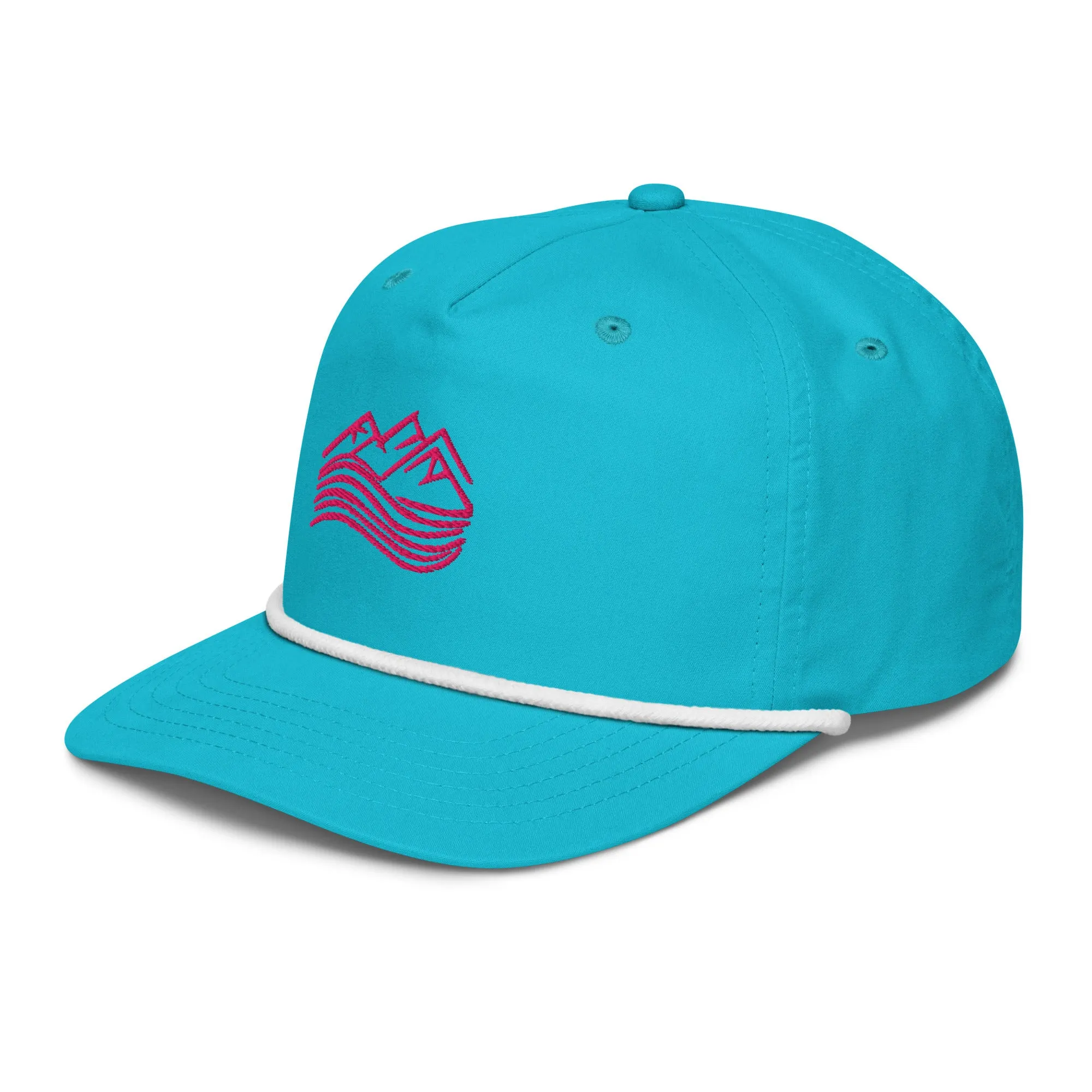Mountains & Waves Rope Hat – Adventure in Style