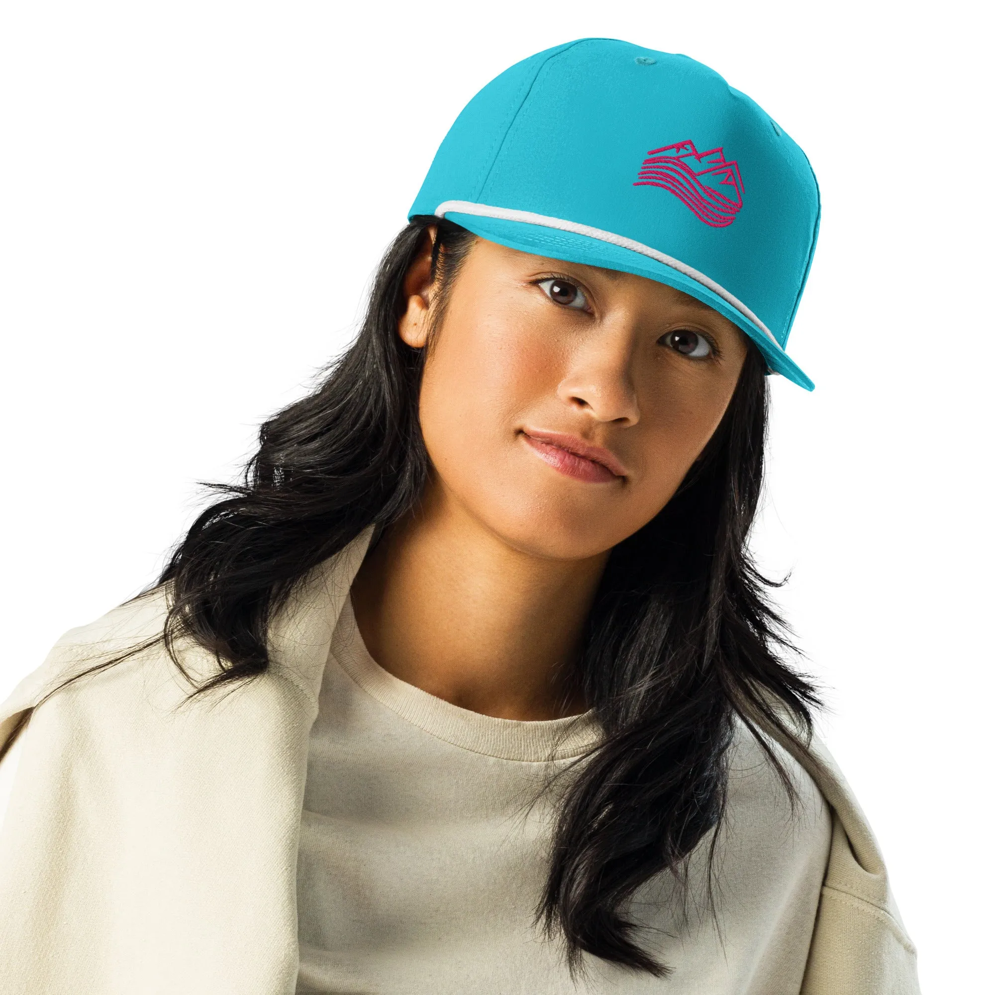 Mountains & Waves Rope Hat – Adventure in Style