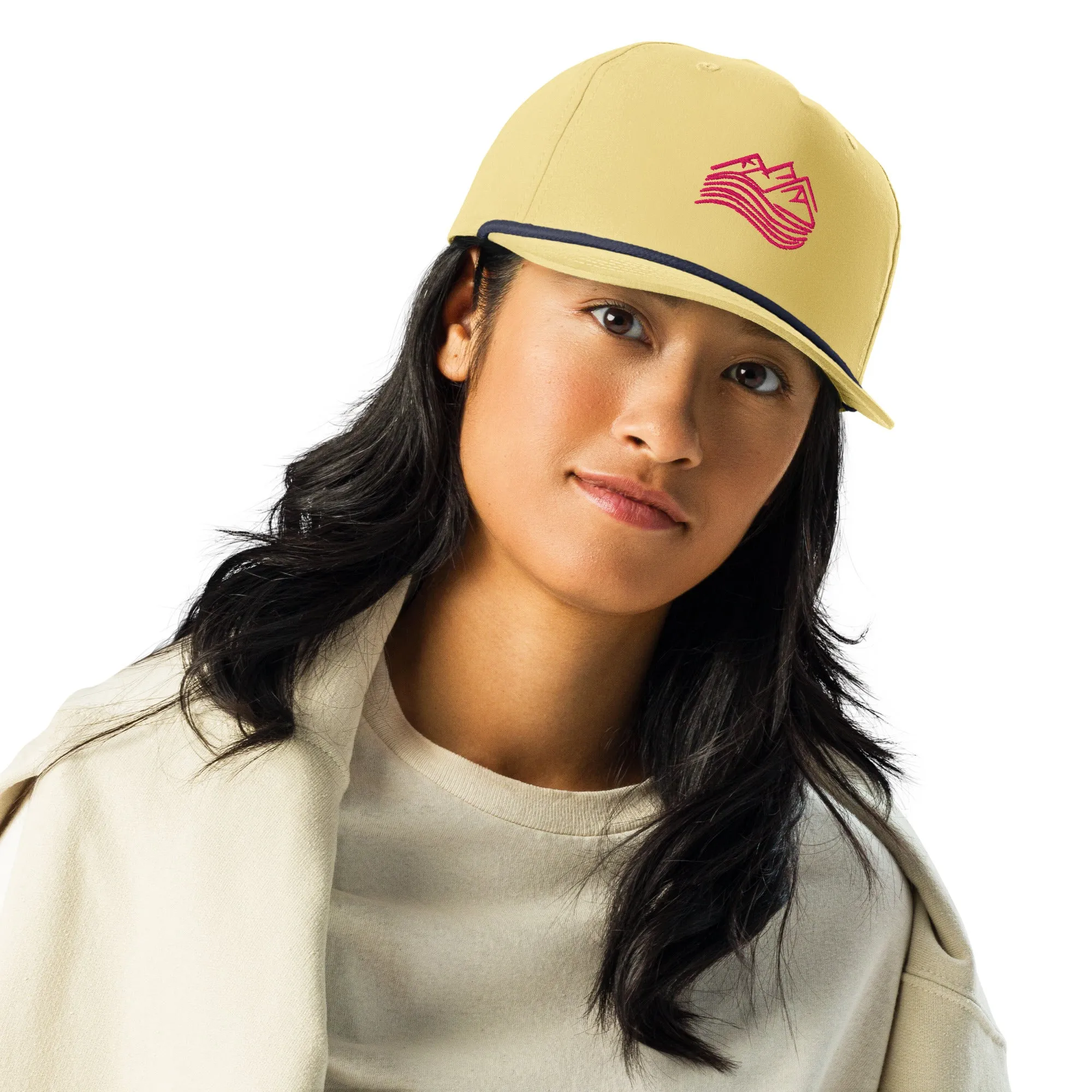 Mountains & Waves Rope Hat – Adventure in Style
