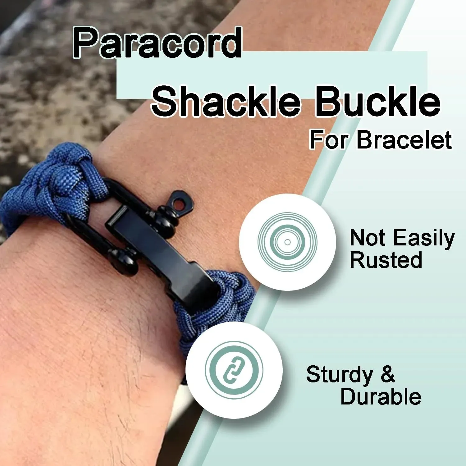 Multi-Use Paracord Shackle Set