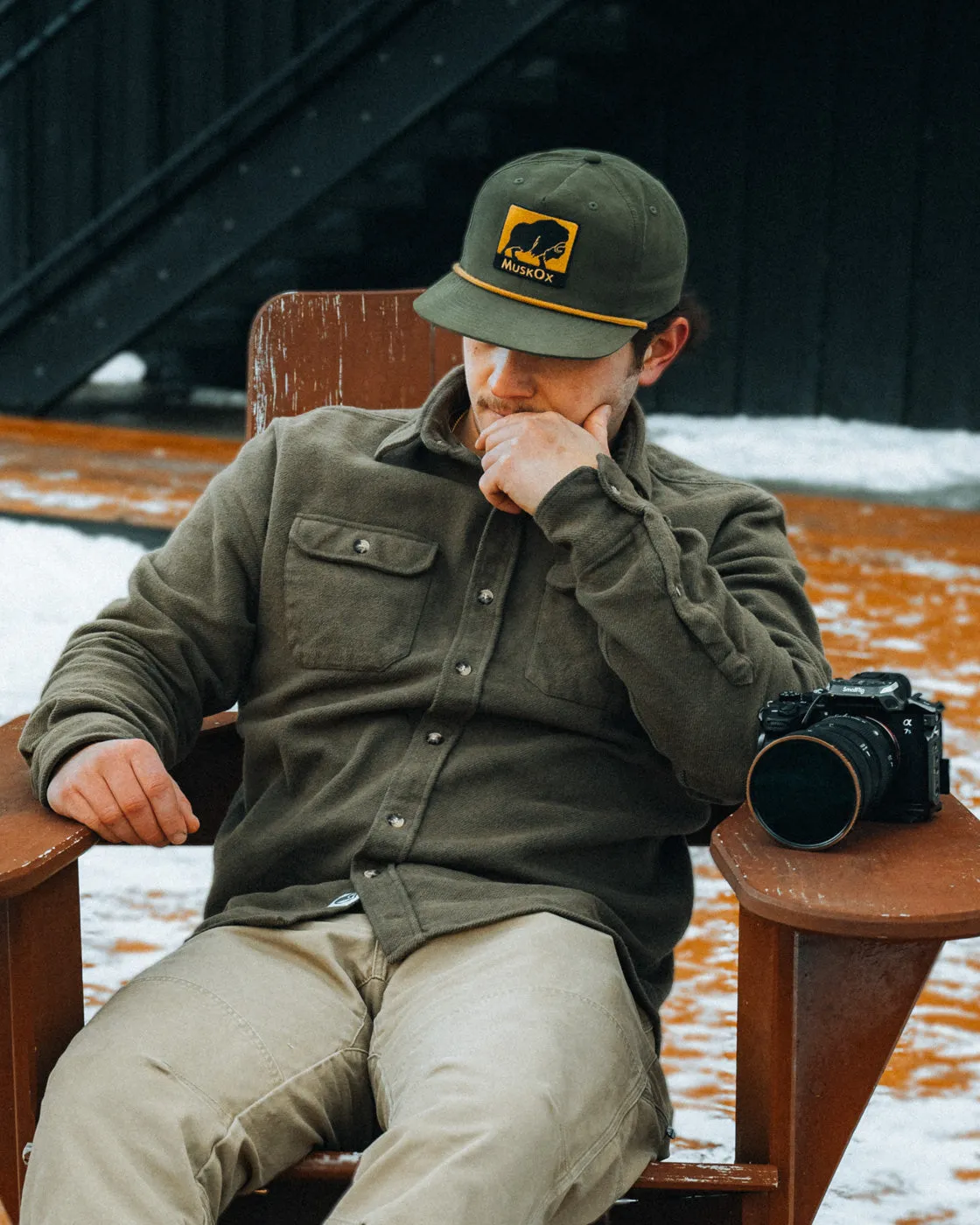 MuskOx Rope & Patch Hat