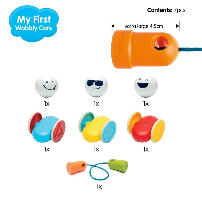 My First Wobbly Cars