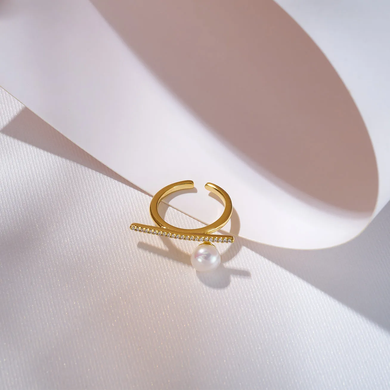 New Yorker Freshwater Pearl Ring WR00065