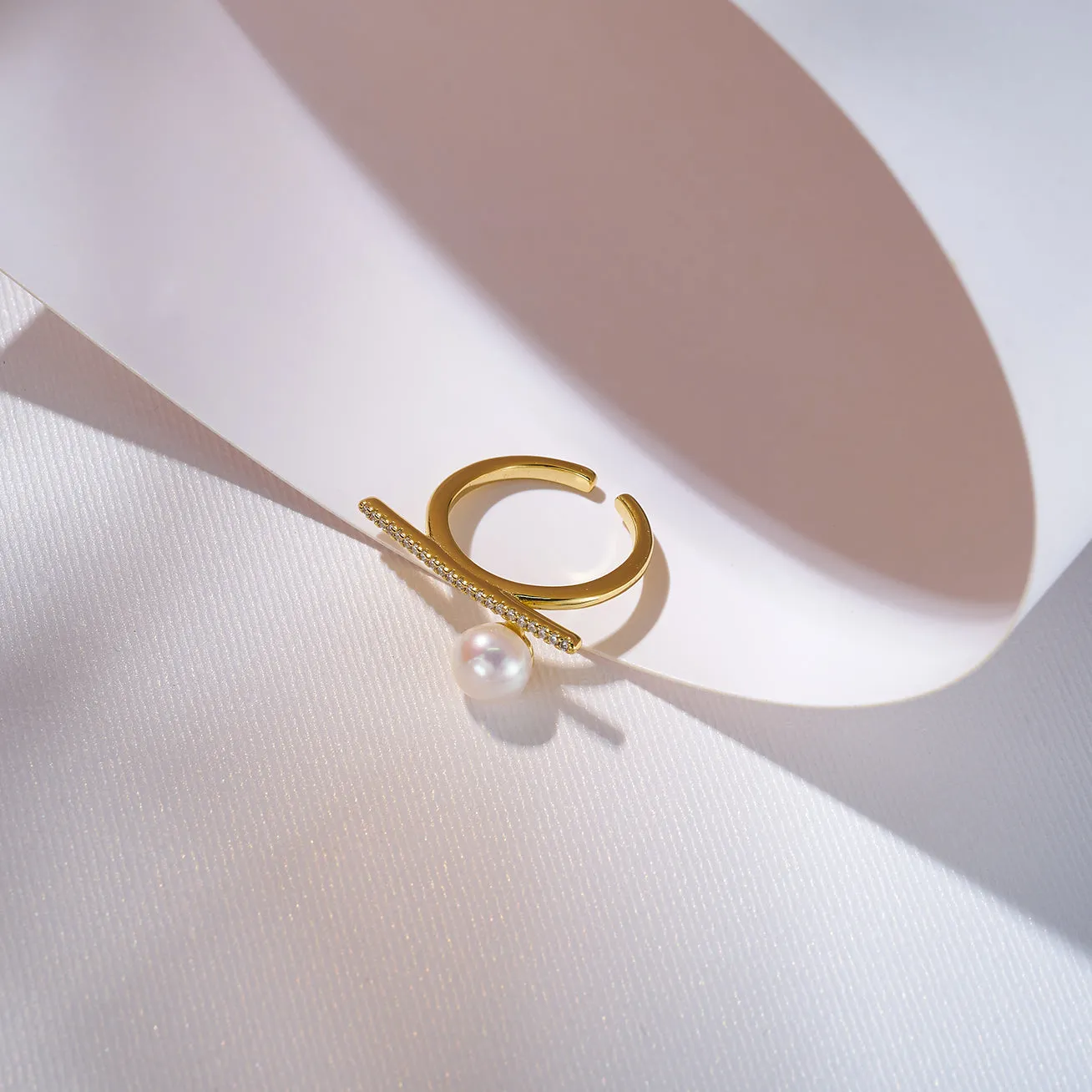 New Yorker Freshwater Pearl Ring WR00065