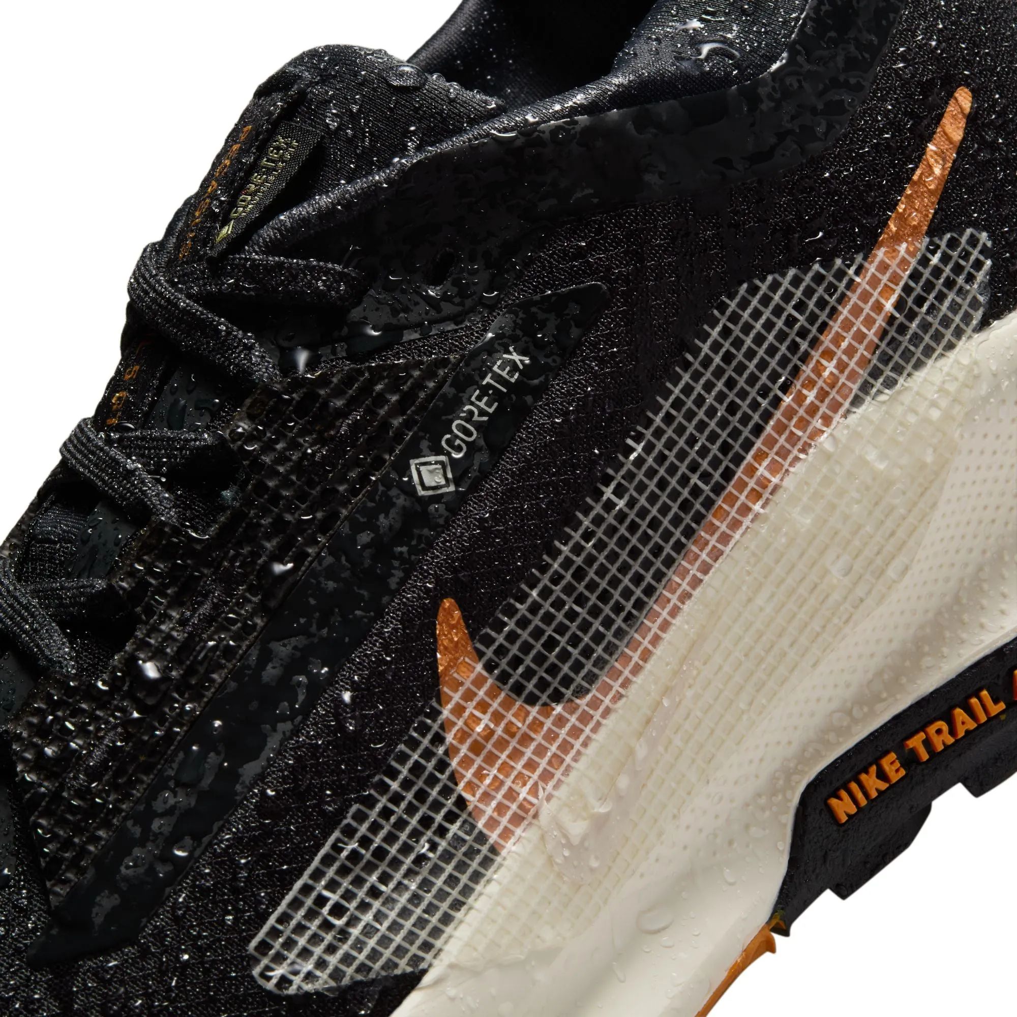 Nike Women's Pegasus Trail 5 GORE-TEX Trail Running Off-Noir / Black / Monarch / Pale Ivory
