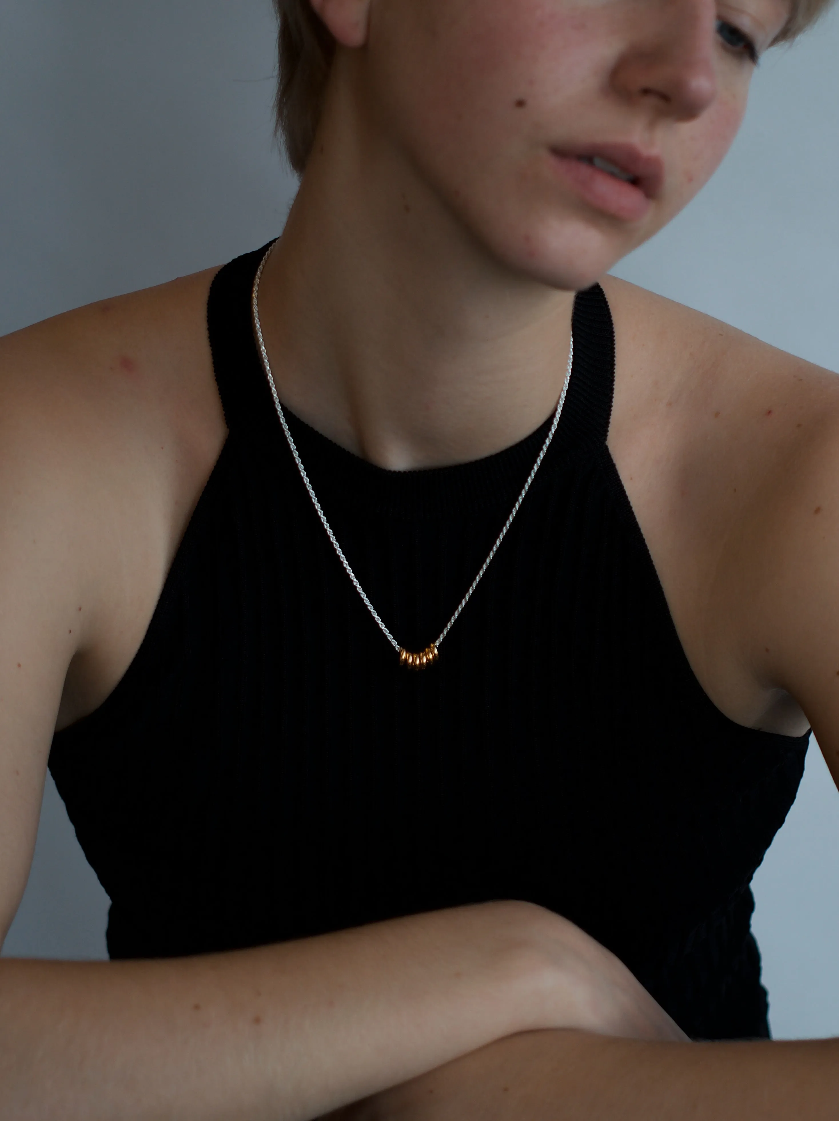 Nim Necklace <br> Bi-Color