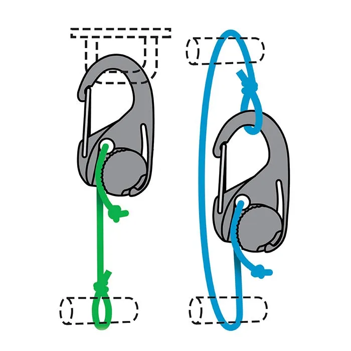 Nite Ize CamJam 2-Pack with 8ft Tan Rope