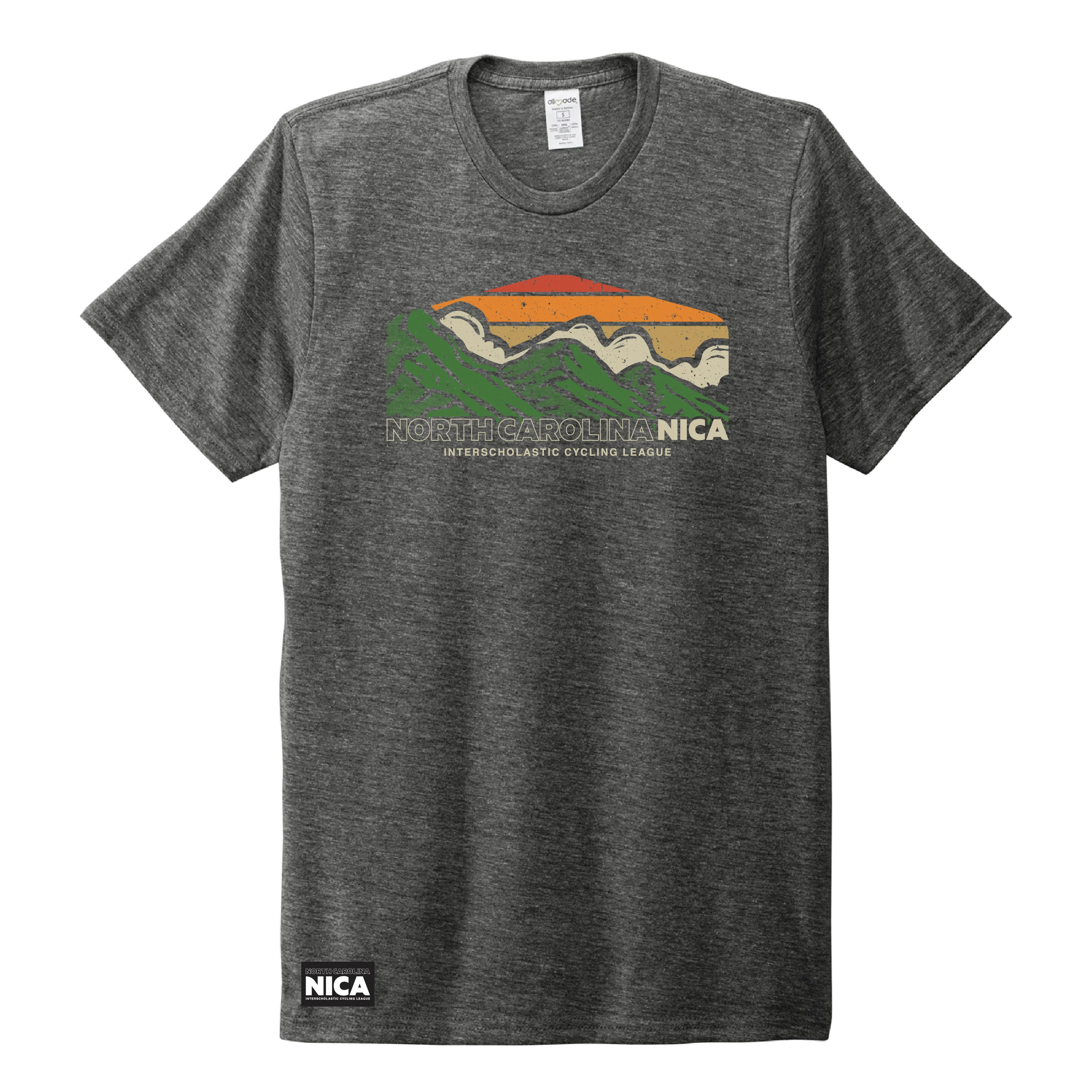 North Carolina NICA Cloudy Mountains Tee