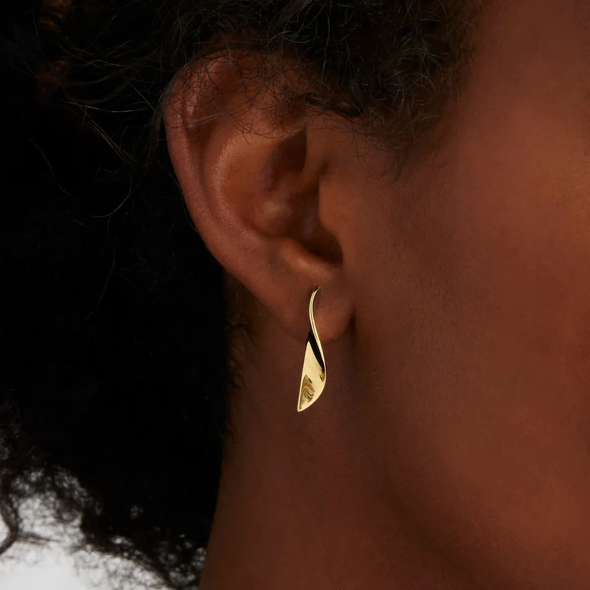 Ocean Trail Gold earrings