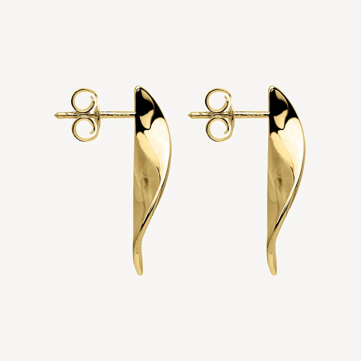 Ocean Trail Gold earrings
