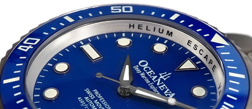Oceaneva Titanium Deep Marine Explorer II Automatic 1250M All Blue Limited Edition