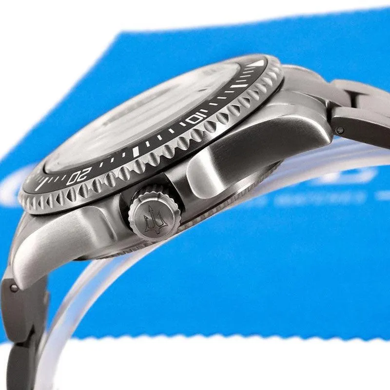 Oceaneva Titanium Deep Marine Explorer II Automatic Pro Diver Black Limited Edition