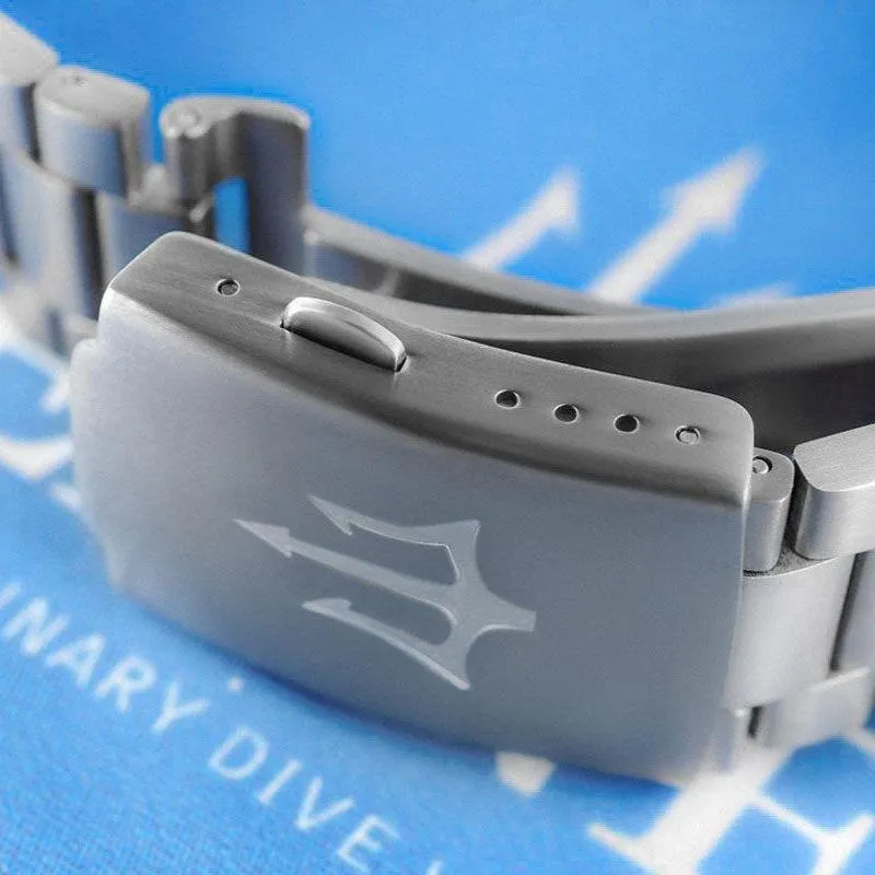 Oceaneva Titanium Deep Marine Explorer II Pro Diver Light Gray Limited Edition