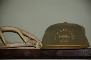 Olive/Gold F&F Rope Hat