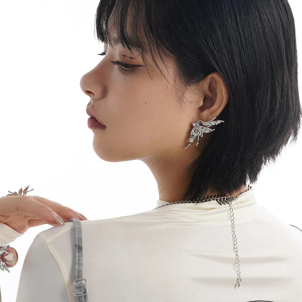 Original Biochemical Butterfly Earrings