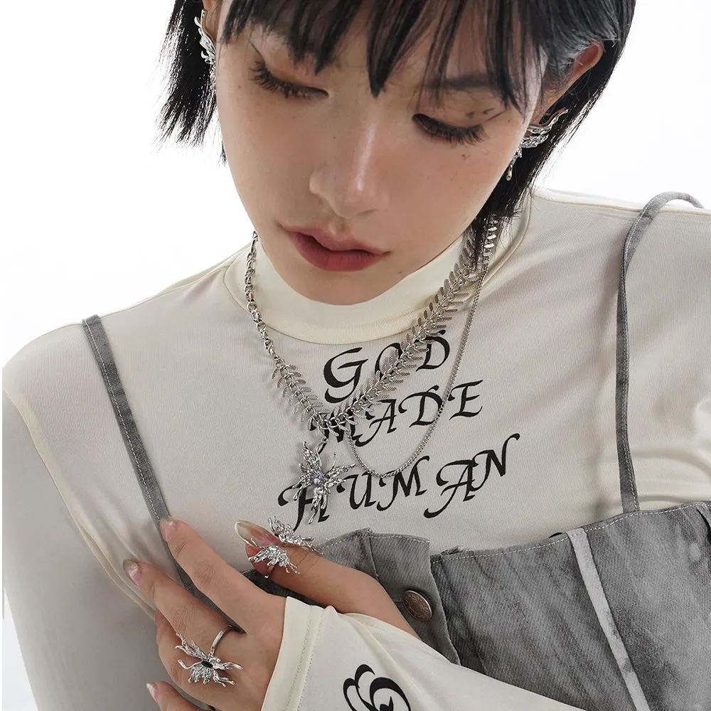 Original Biochemical Butterfly Earrings