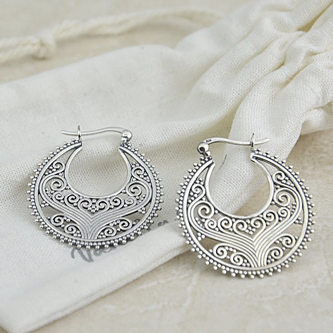 Ornamental Gypsy Hoops