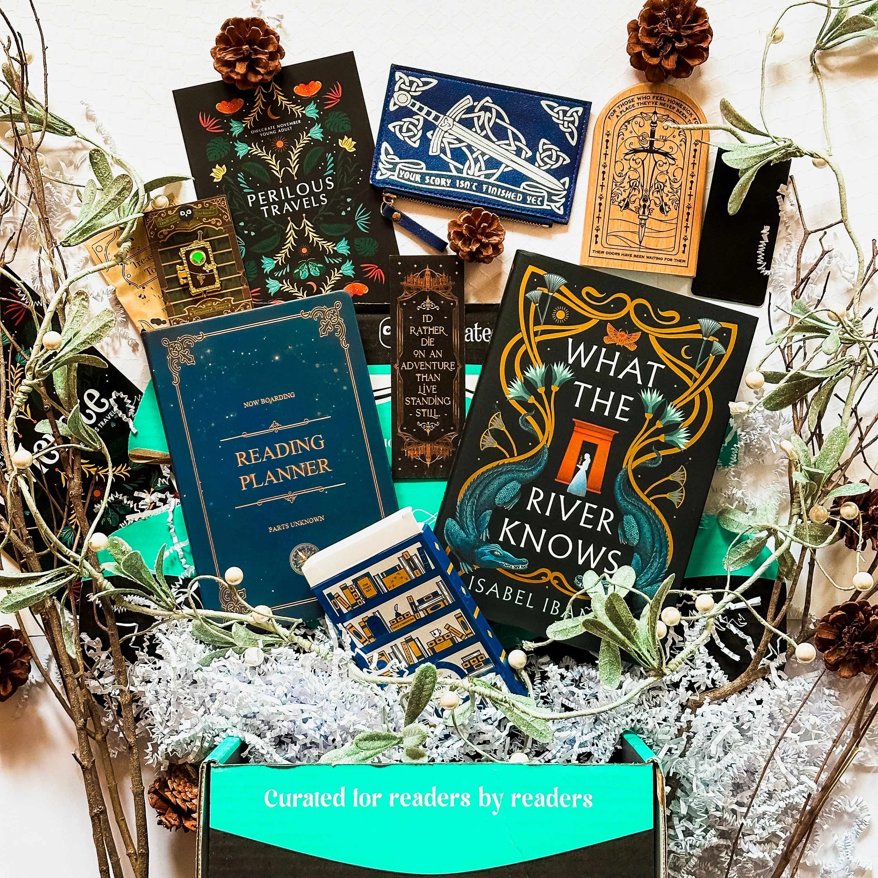 OwlCrate 'PERILOUS TRAVELS' Box