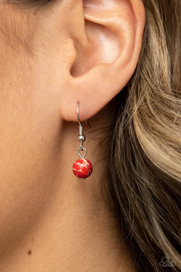 Paparazzi Artisan Adventure - Red Necklace