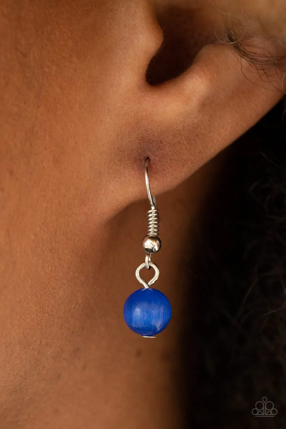 Paparazzi - Serene Serendipty - Blue Long Necklace