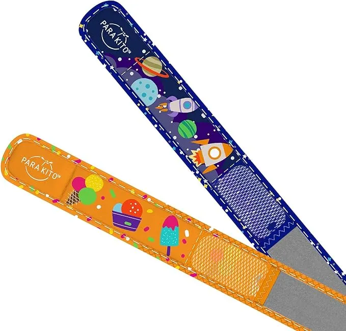PARA'KITO Mosquito Repellent Pack - 2 Kids Wristbands & 2 Refills Ice Cream/Space